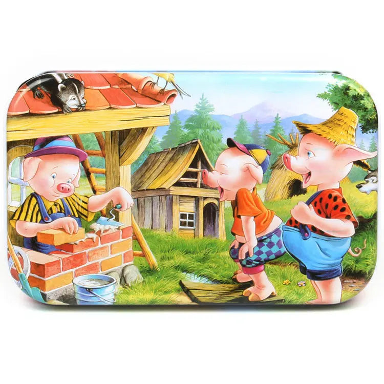 60 Pieces - Children wooden puzzle