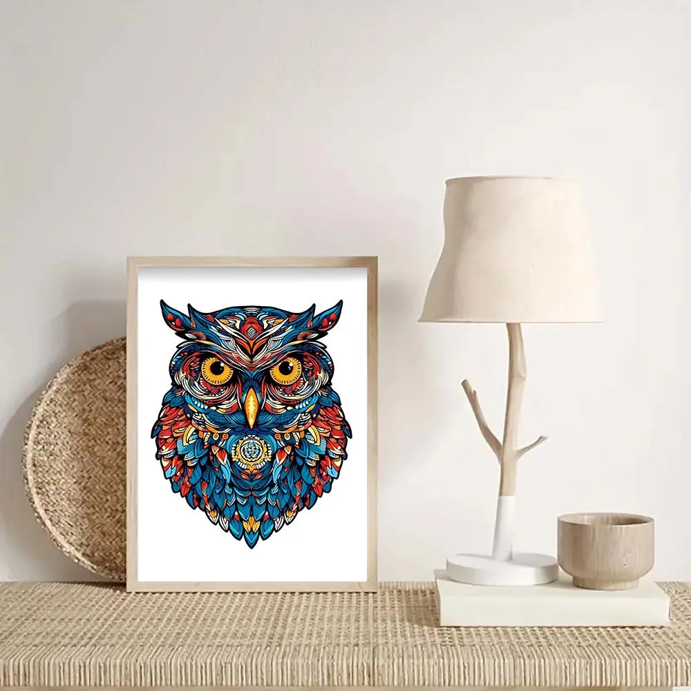 S/M/L - Owl Wooden puzzle