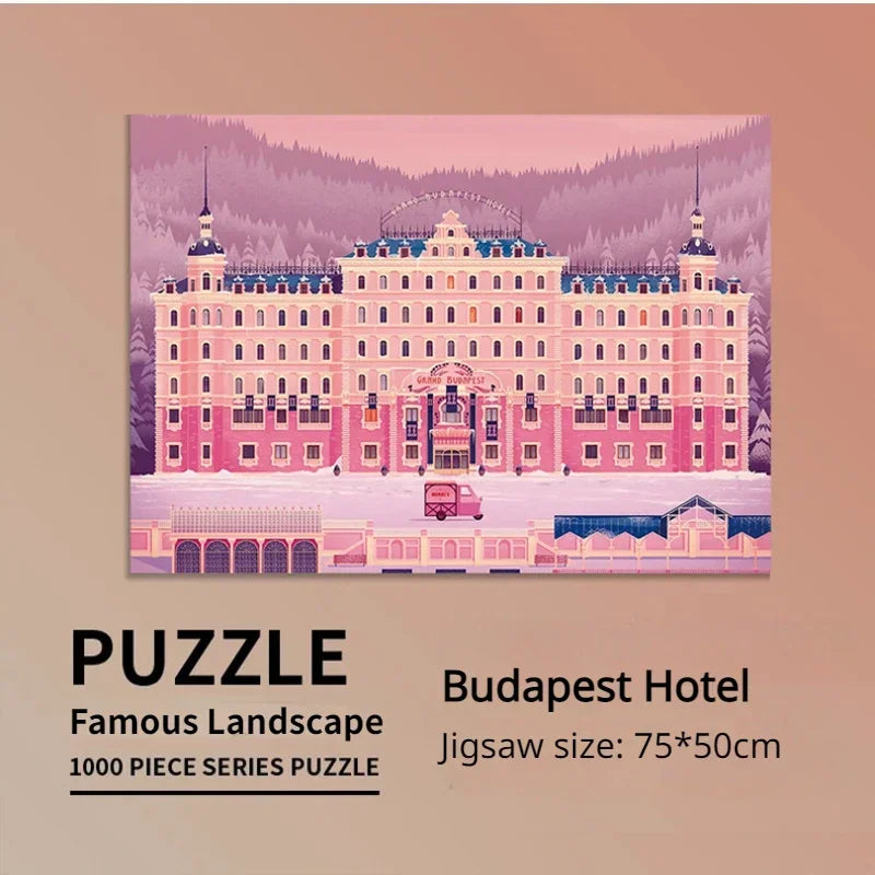 1000 Pieces - Budapest Hotel