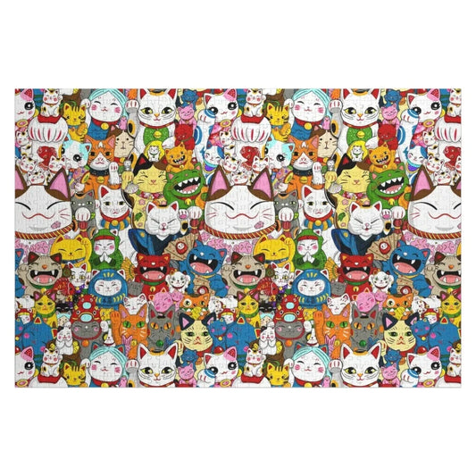 300/500/1000 Pieces - Maneki Neko (Lucky Cat) Collection