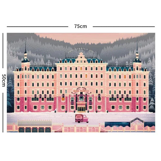 1000 Pieces - Budapest Hotel