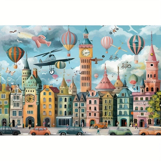 1000 Pieces - Hot Air Balloons