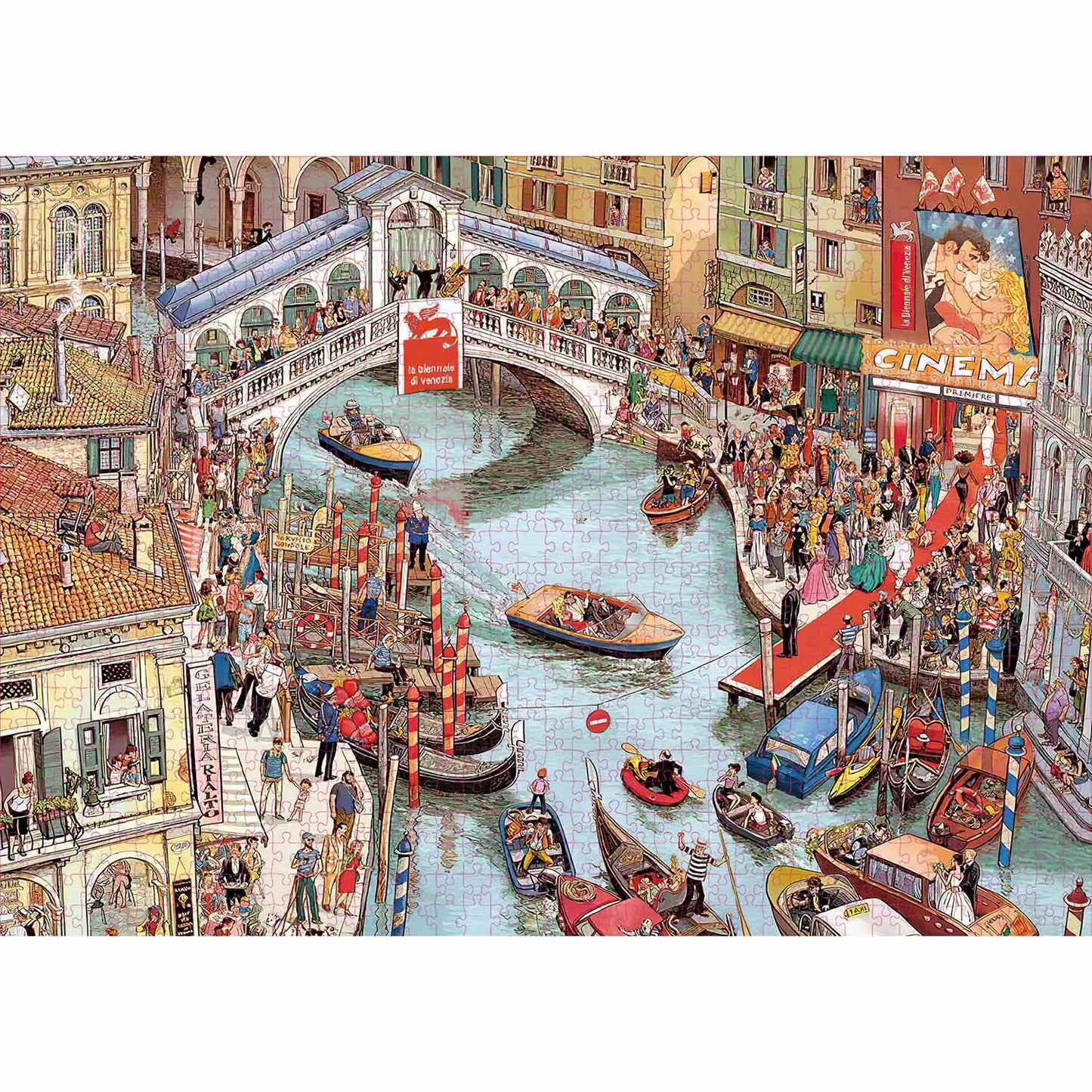 1000 Pieces Venice Painting