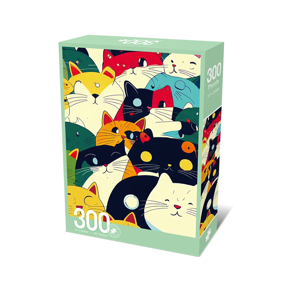 300 Pieces - Cute Cats