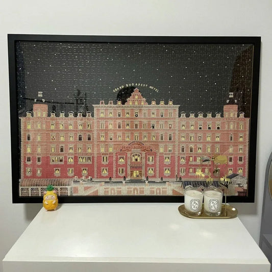 1000 Pieces - Budapest Hotel at Night