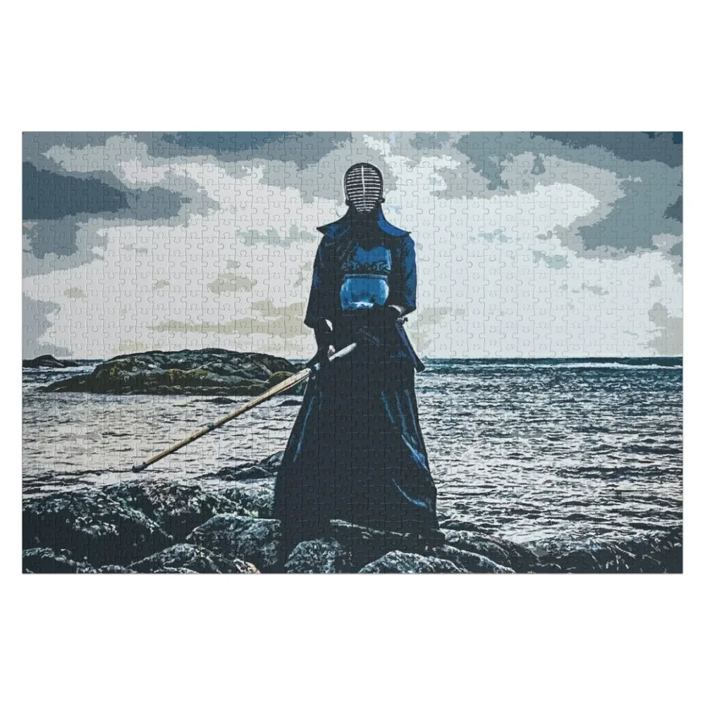 300/500/1000 Pieces - Kendo warrior by the sea