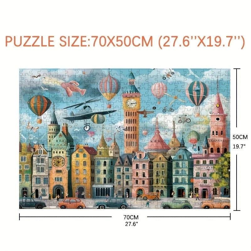 1000 Pieces - Hot Air Balloons